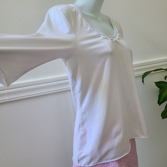Armani Collezione white blouse,size 8 - Picture 9 of 13